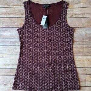 Banana Republic Tank Top Burgundy Small